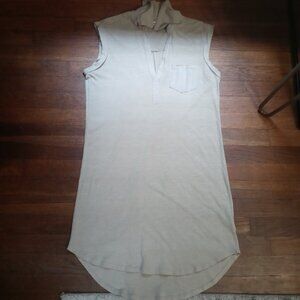 MICHAEL STARS sleeveless slub cotton dress (S)